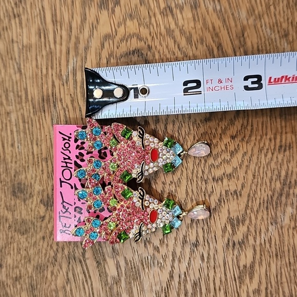 Betsey Johnson Multicolor Statement Earrings - Picture 3 of 4
